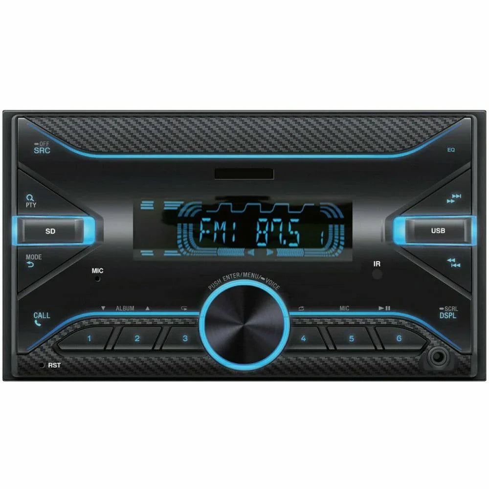 Audiotek AT-D265 Double DIN Bluetooth Digital Media Receiver