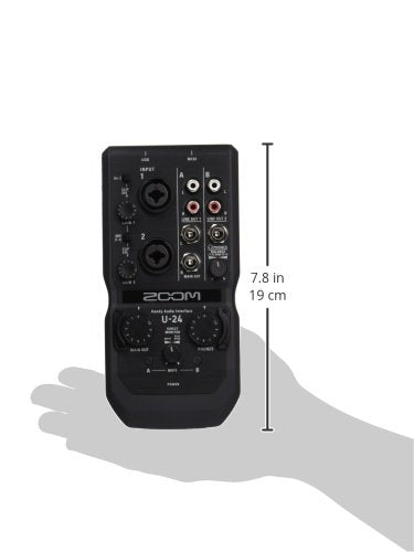 Zoom U-24 2-In/4-Out Portable USB Audio Interface