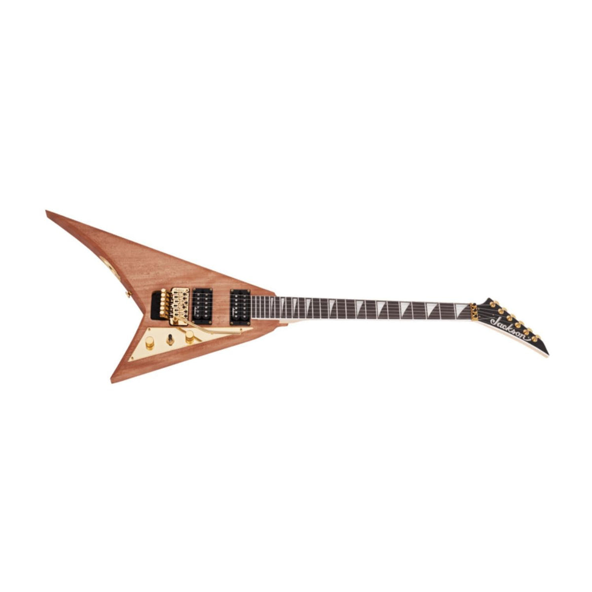 Jackson JS32 Rhoads MAH Electric Guitar, Natural