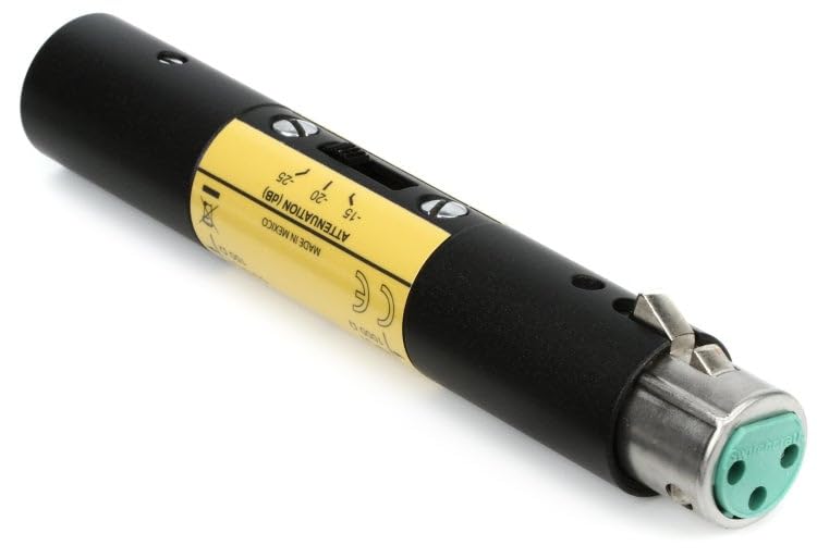 Shure A15AS Switchable In-Line Microphone Attenuator