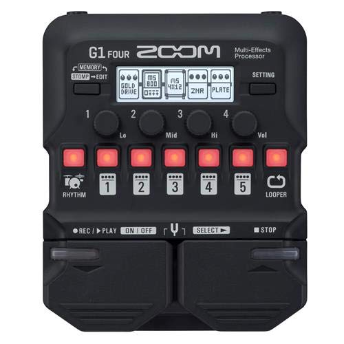 Zoom G1 FOUR Guitar Multi-Effects Processor