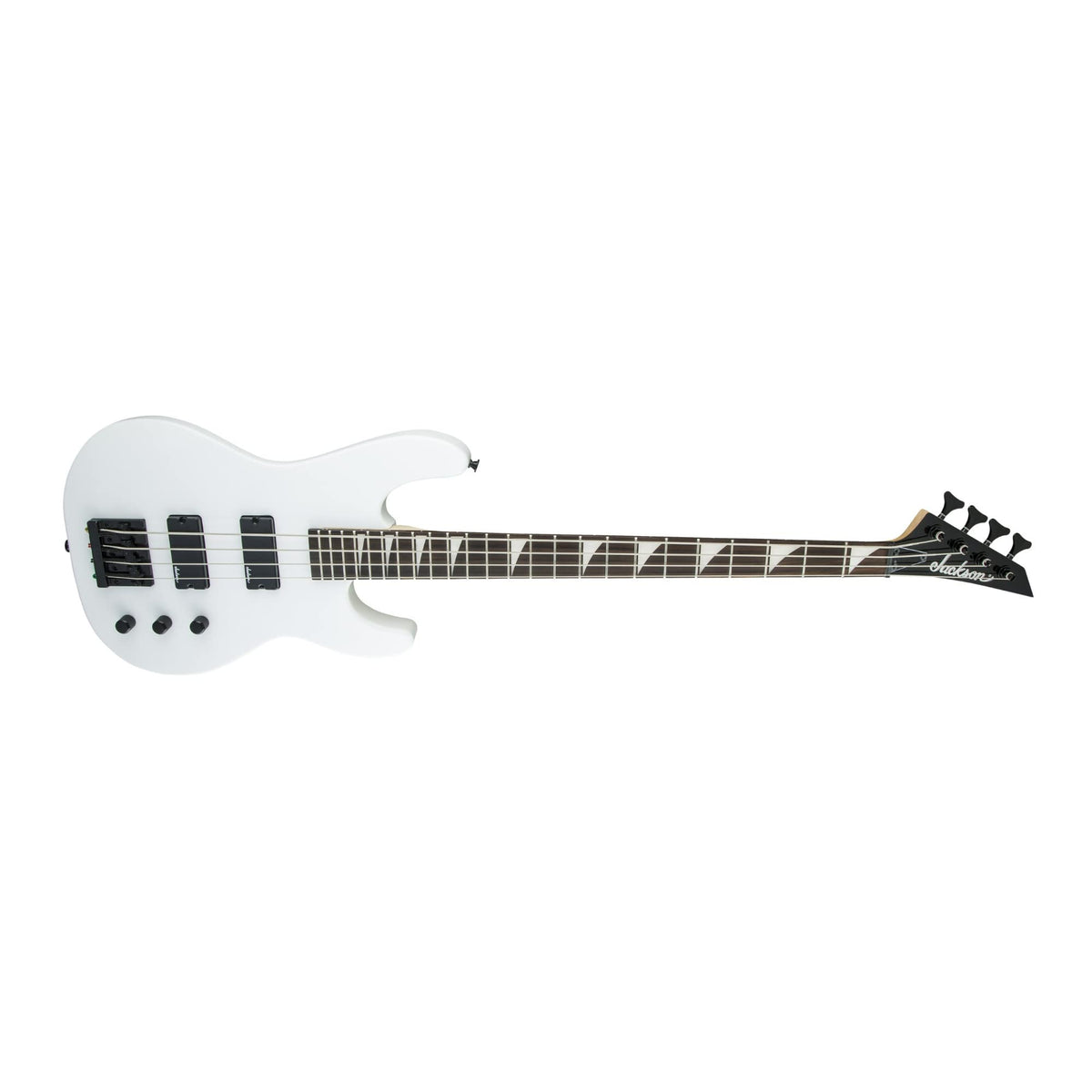 Jackson JS2 Concert Bass 4-String Electric Bass, Snow White