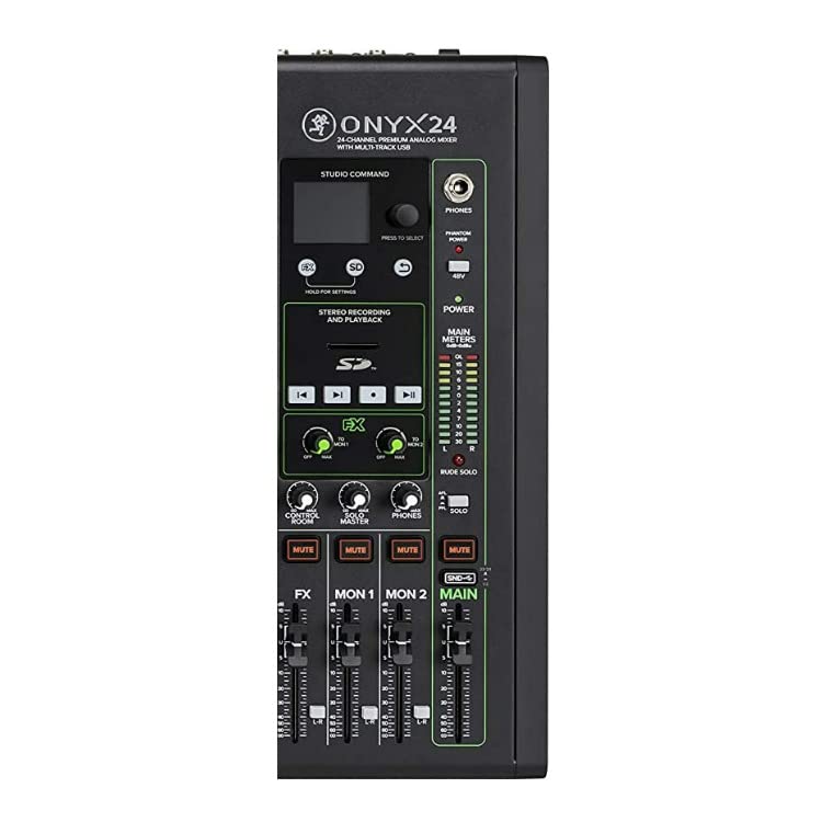Mackie Onyx24 24-Channel Premium Analog USB Mixer