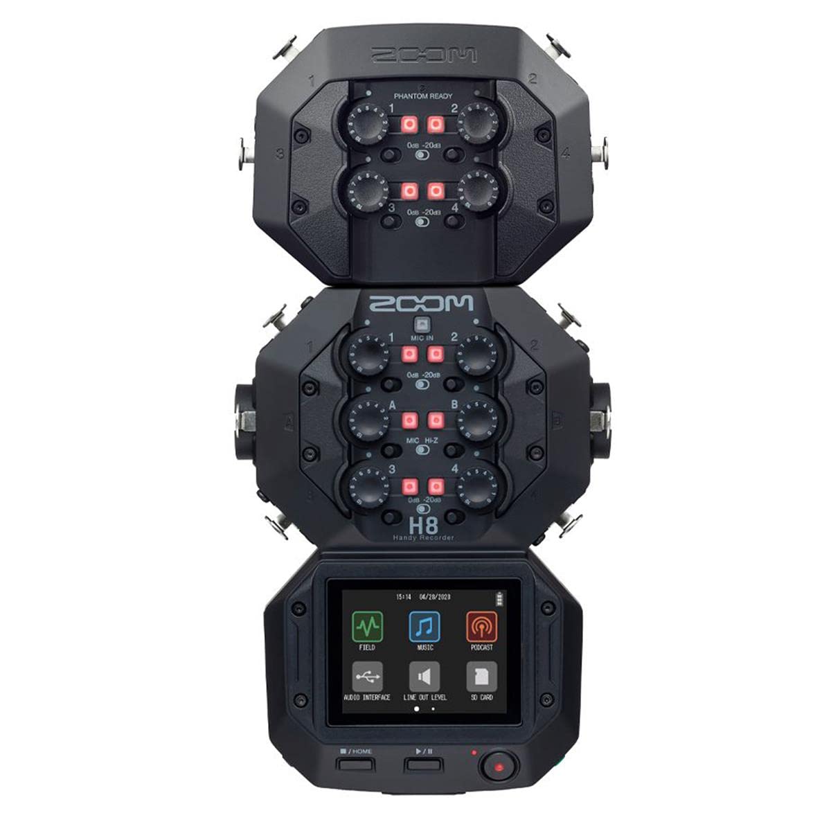 Zoom EXH-8 4-Channel XLR Expander Capsule for H8