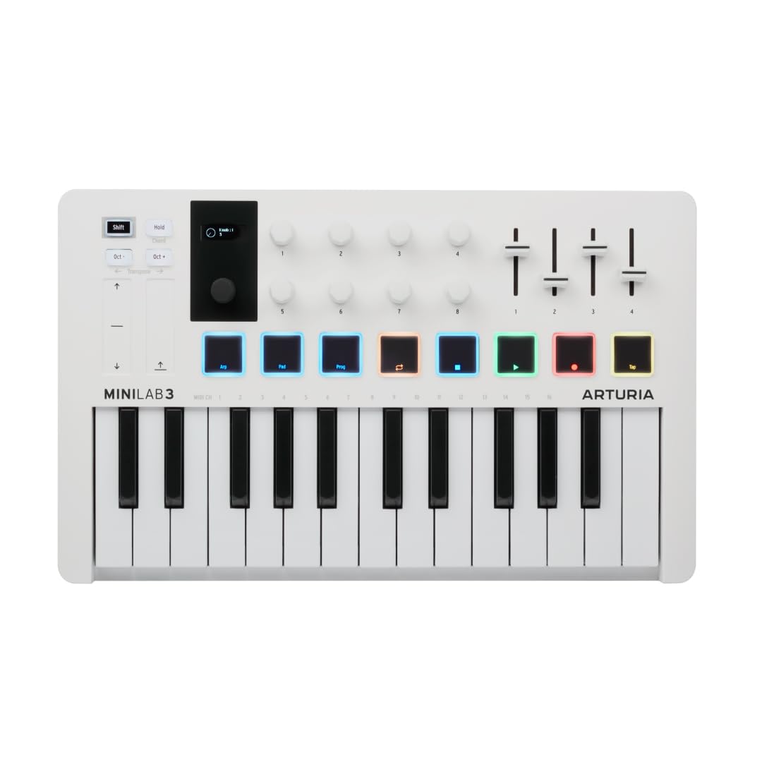 Arturia MiniLab 3 25-Key Universal MIDI Controller