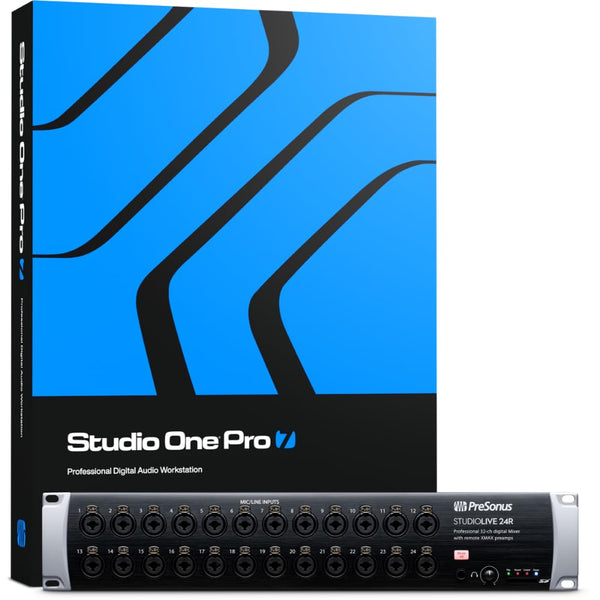 PreSonus STUDIOLIVE24R Digital Rack Mixer with Studio One Pro