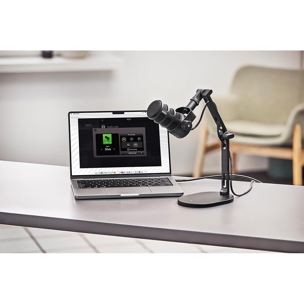 RØDE PODMICUSB Dynamic USB/XLR Broadcast Microphone