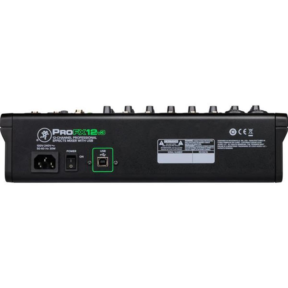 Mackie ProFX12v3 12-Channel Analog USB Mixer