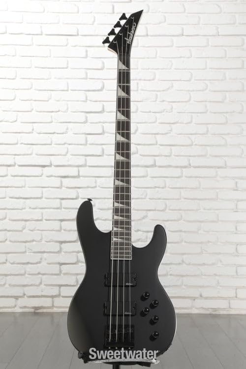 Jackson 2919016568 JS3 4-String Electric Bass, Satin Black