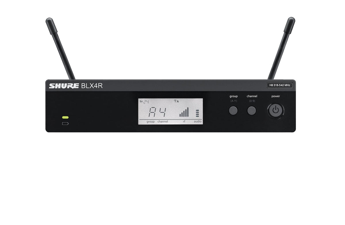 Shure BLX14R/MX53-H10 Rack-Mount Wireless Earset System