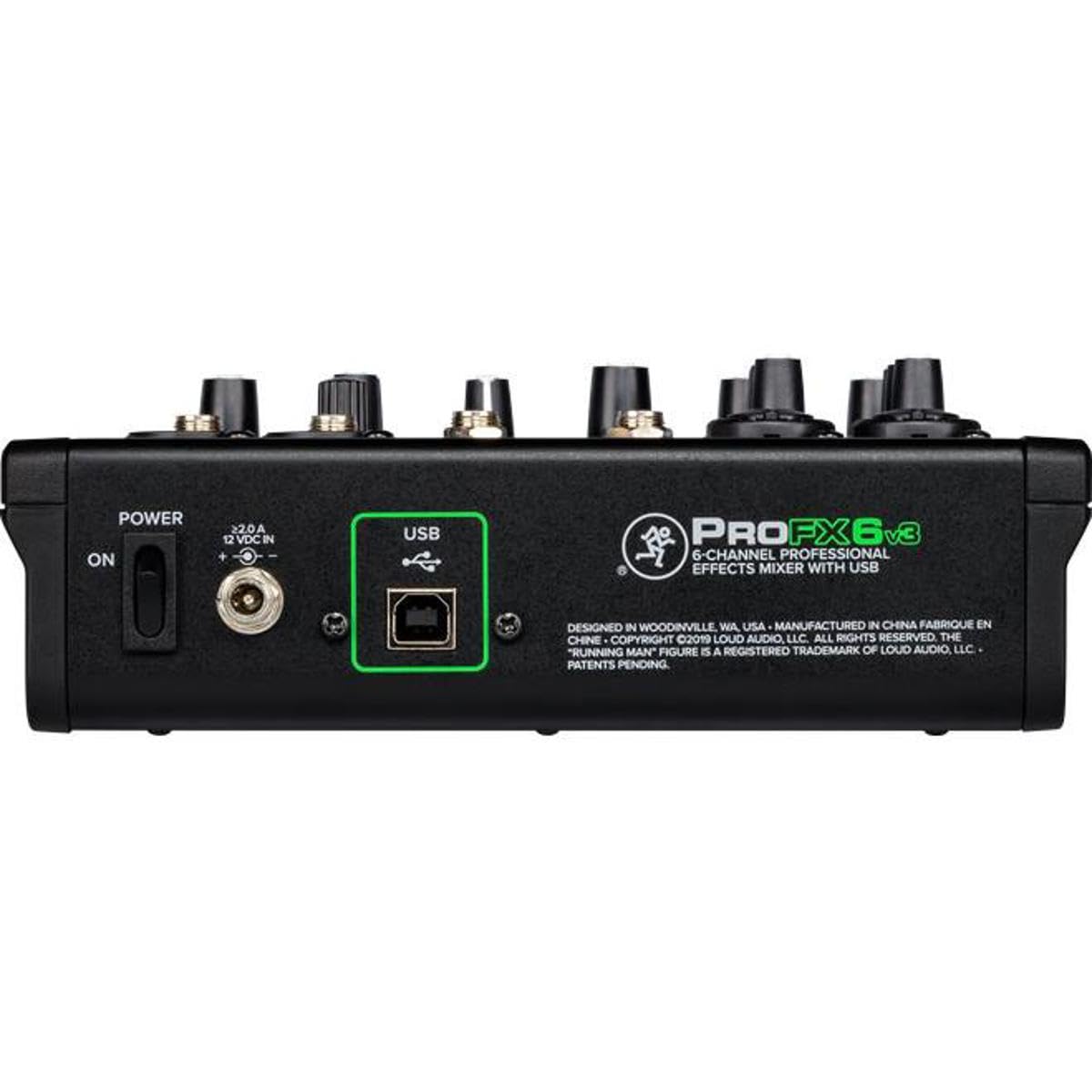 Mackie ProFX6v3 6-Channel USB Analog Mixer