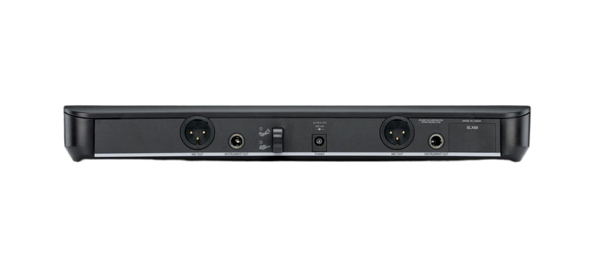 Shure BLX288/PG58-J11 Dual Wireless Microphone System