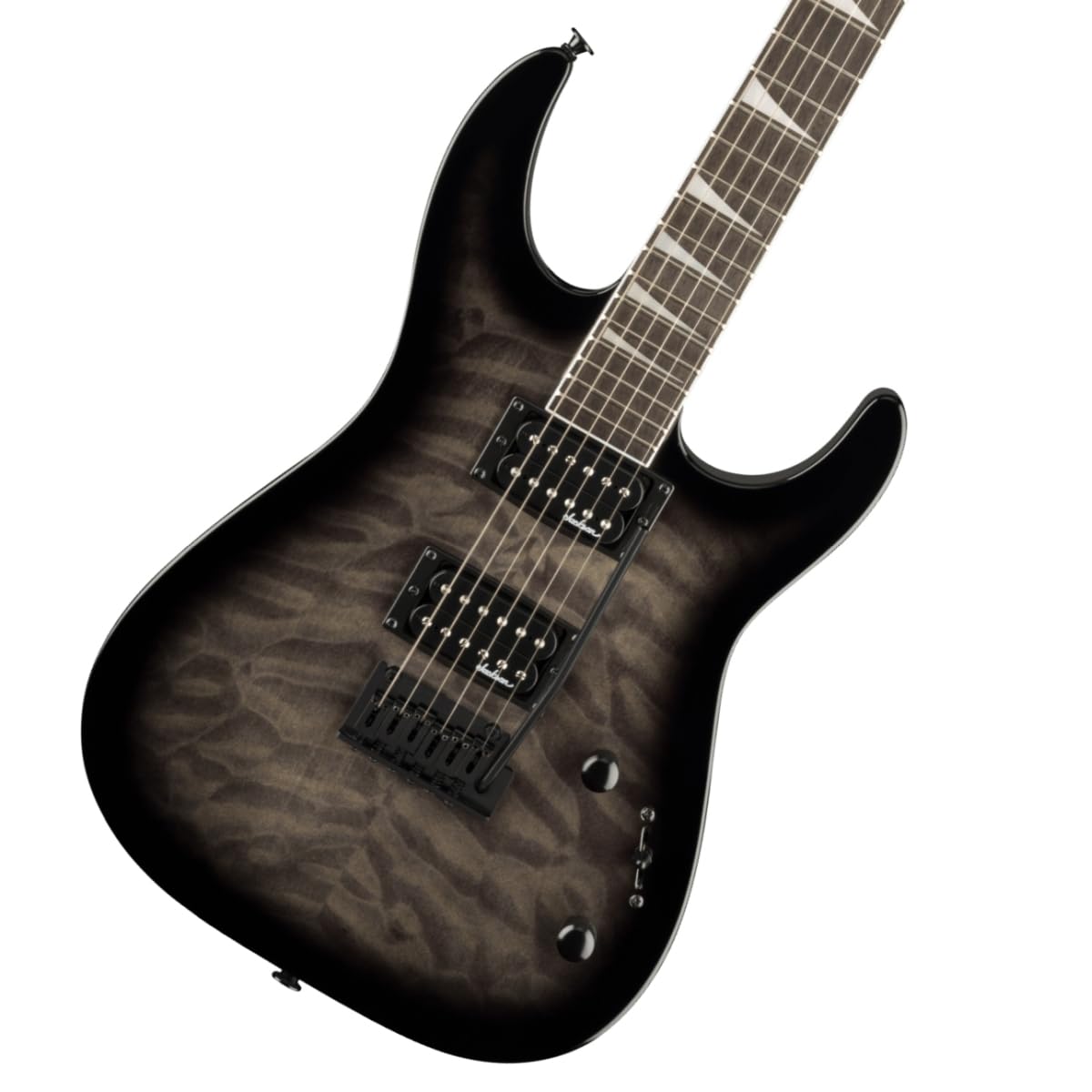 Jackson JS20 DKQ 2PT Electric Guitar - Transparent Black