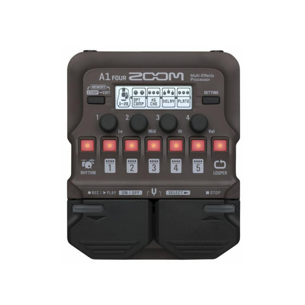 Zoom ZA1 Four A1 FOUR Acoustic Multi-Effects Pedal