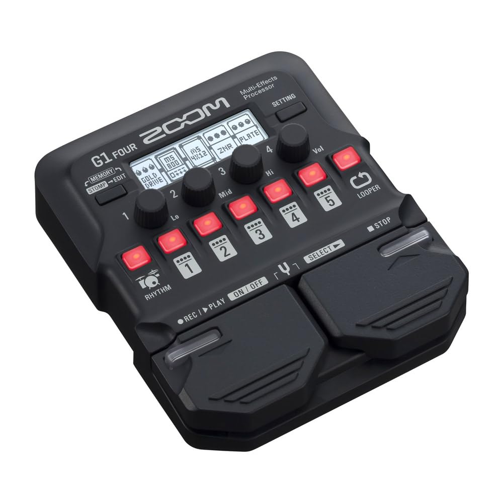 Zoom G1X FOUR Guitar Multi-Effects Processor