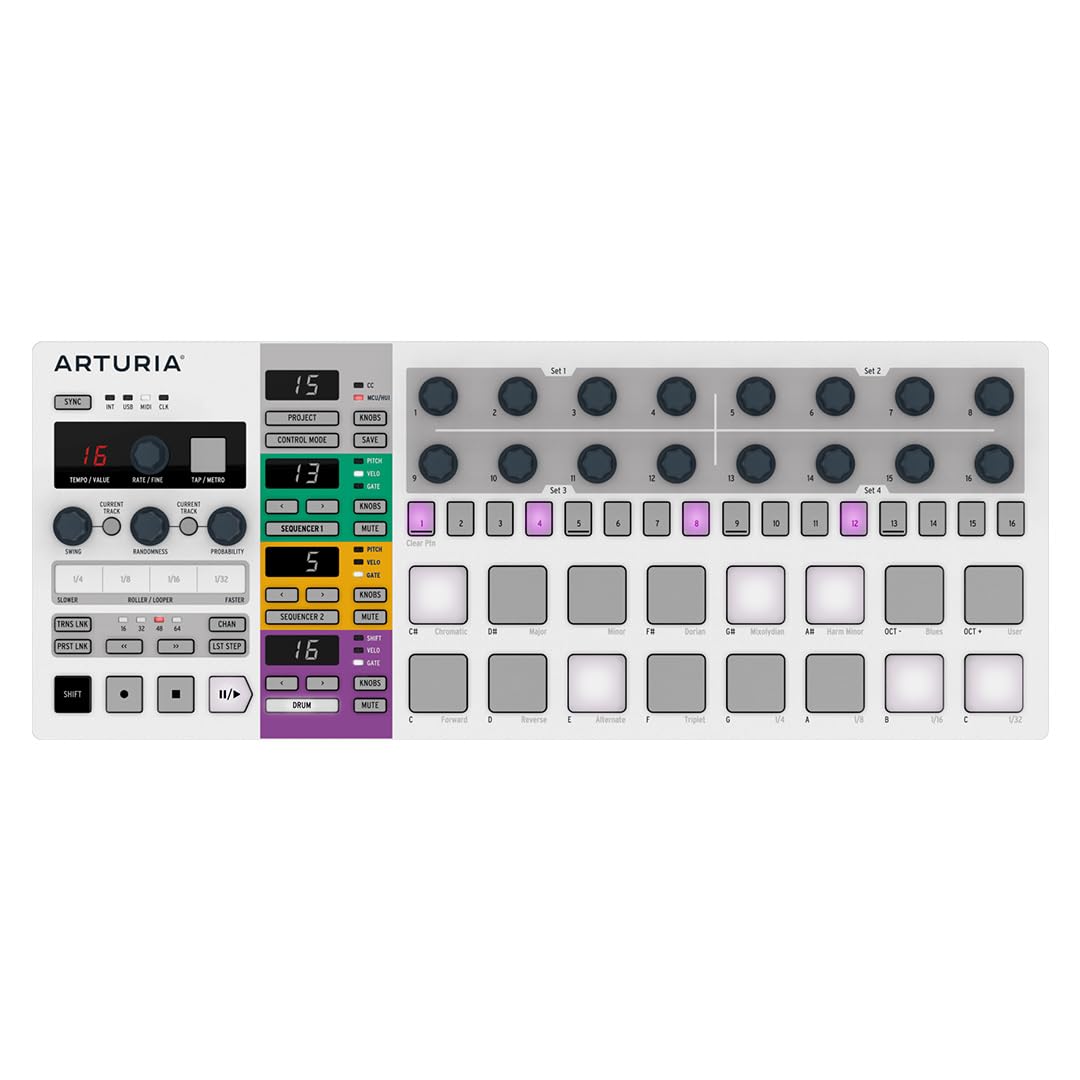 Arturia BEATSTEP PRO WHITE Performance Sequencer