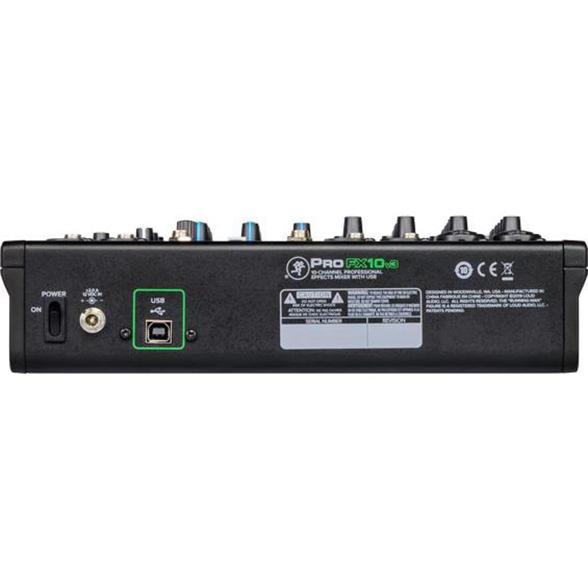 Mackie PROFX10V3 10-Channel Analog USB Mixer