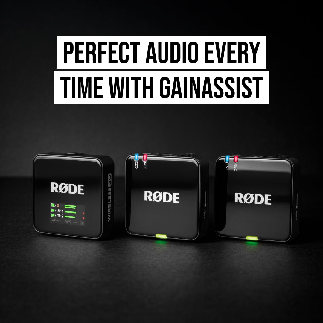 RØDE WIGOGEN3BLK Wireless GO III Microphone System