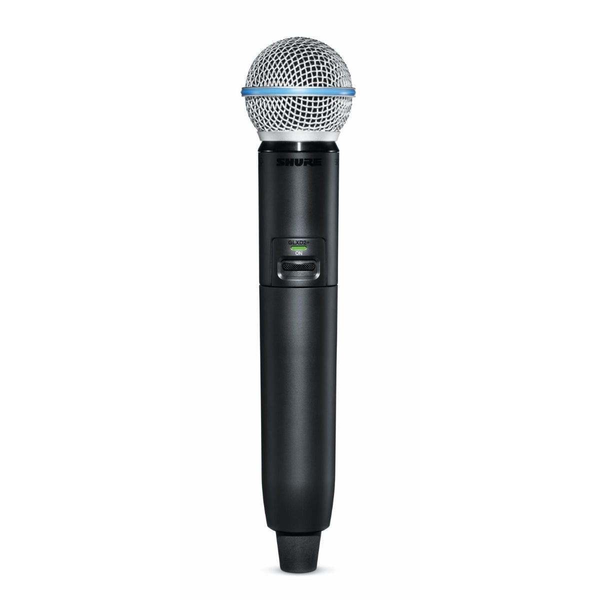 Shure GLXD2+/B58=-Z3 Dual-Band Handheld Vocal Transmitter