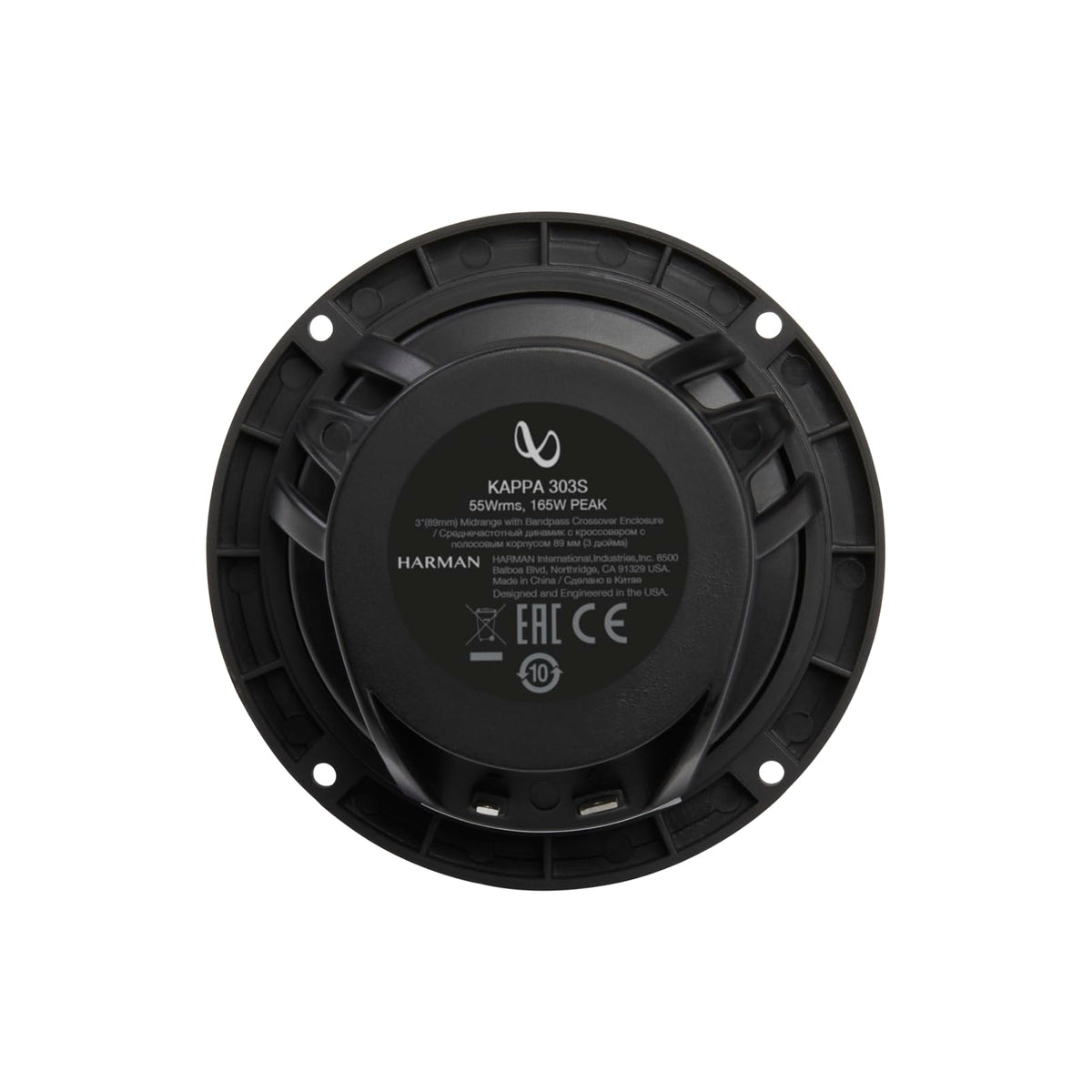 Infinity Kappa 303S 3" Midrange Speakers with Crossovers