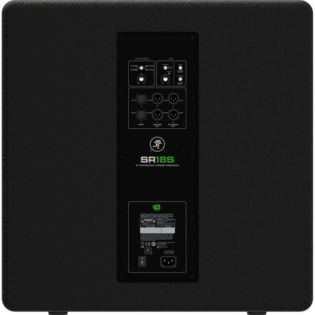 Mackie SR18S 18" 1600W Powered Professional Subwoofer