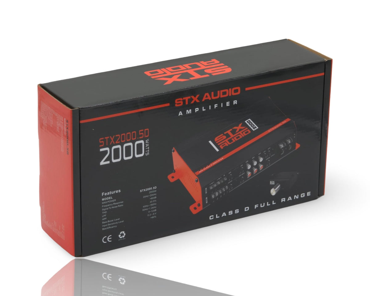 STX Audio STX2000.5D 5-Channel Class D Amplifier
