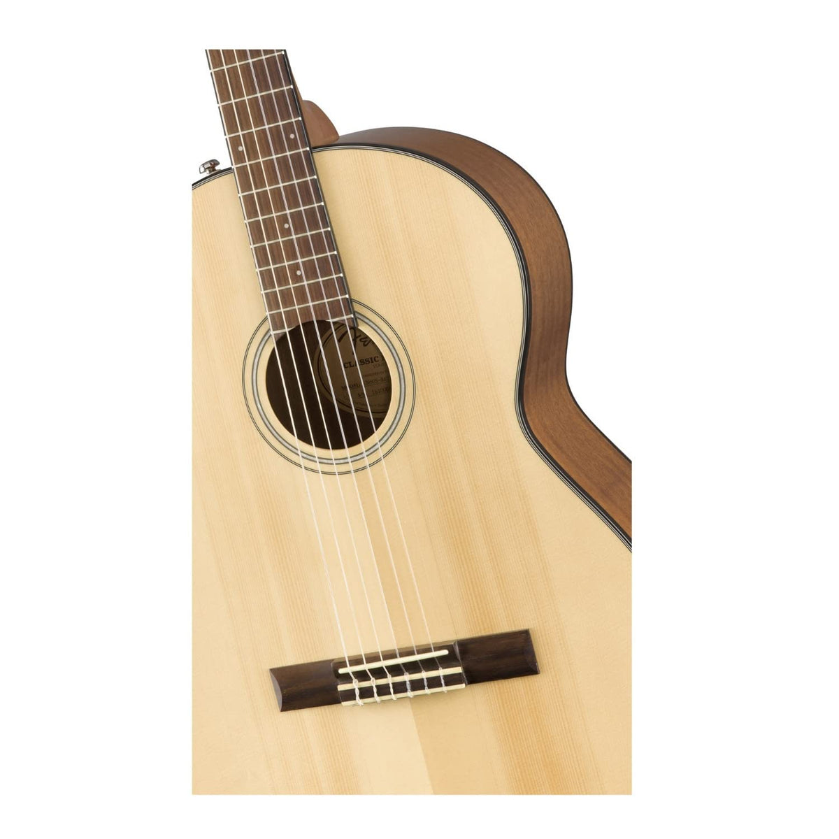 Fender CN-60S Natural Concert Nylon-String Acoustic Guitar