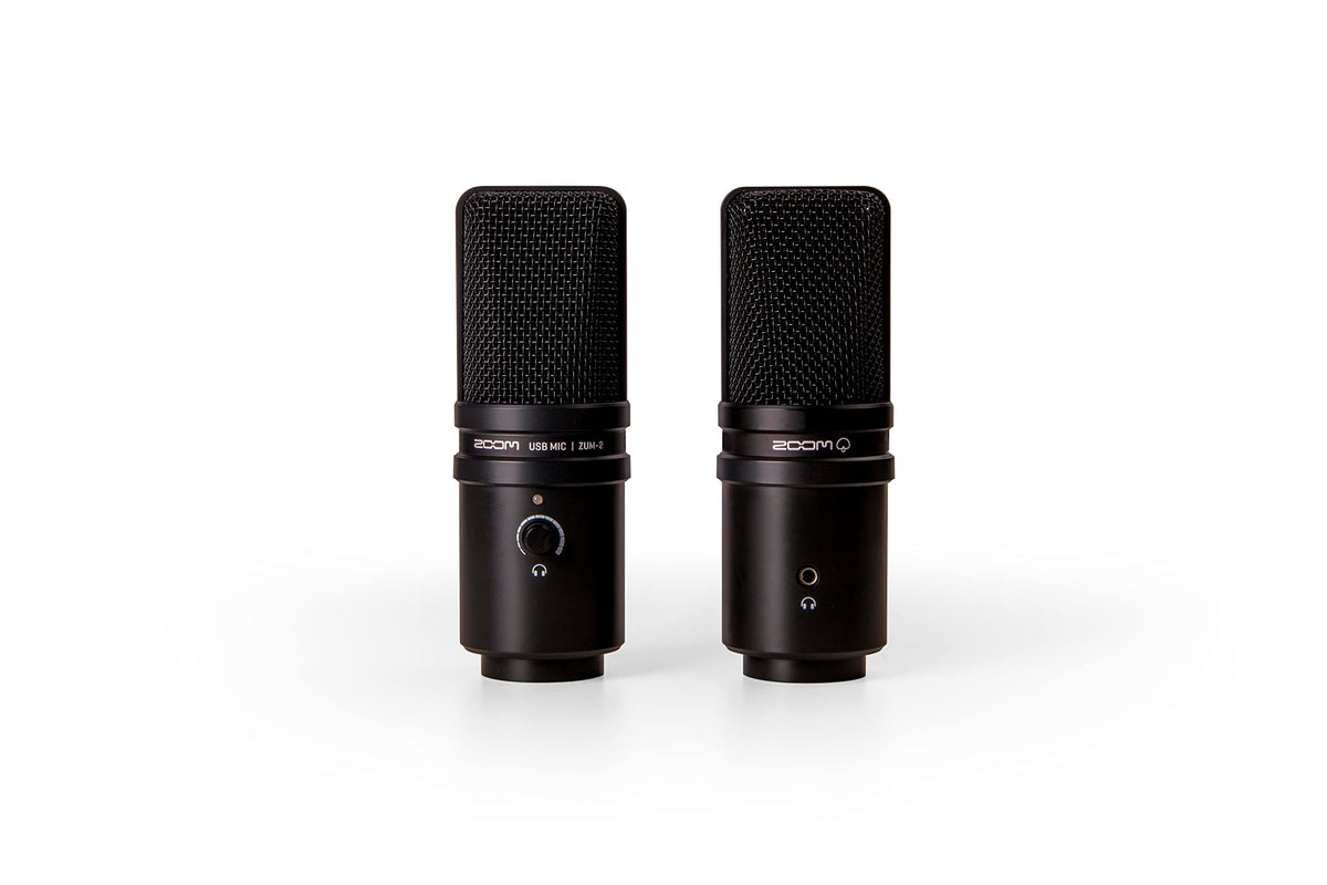 Zoom ZUM-2PMP USB Podcast Microphone Pack