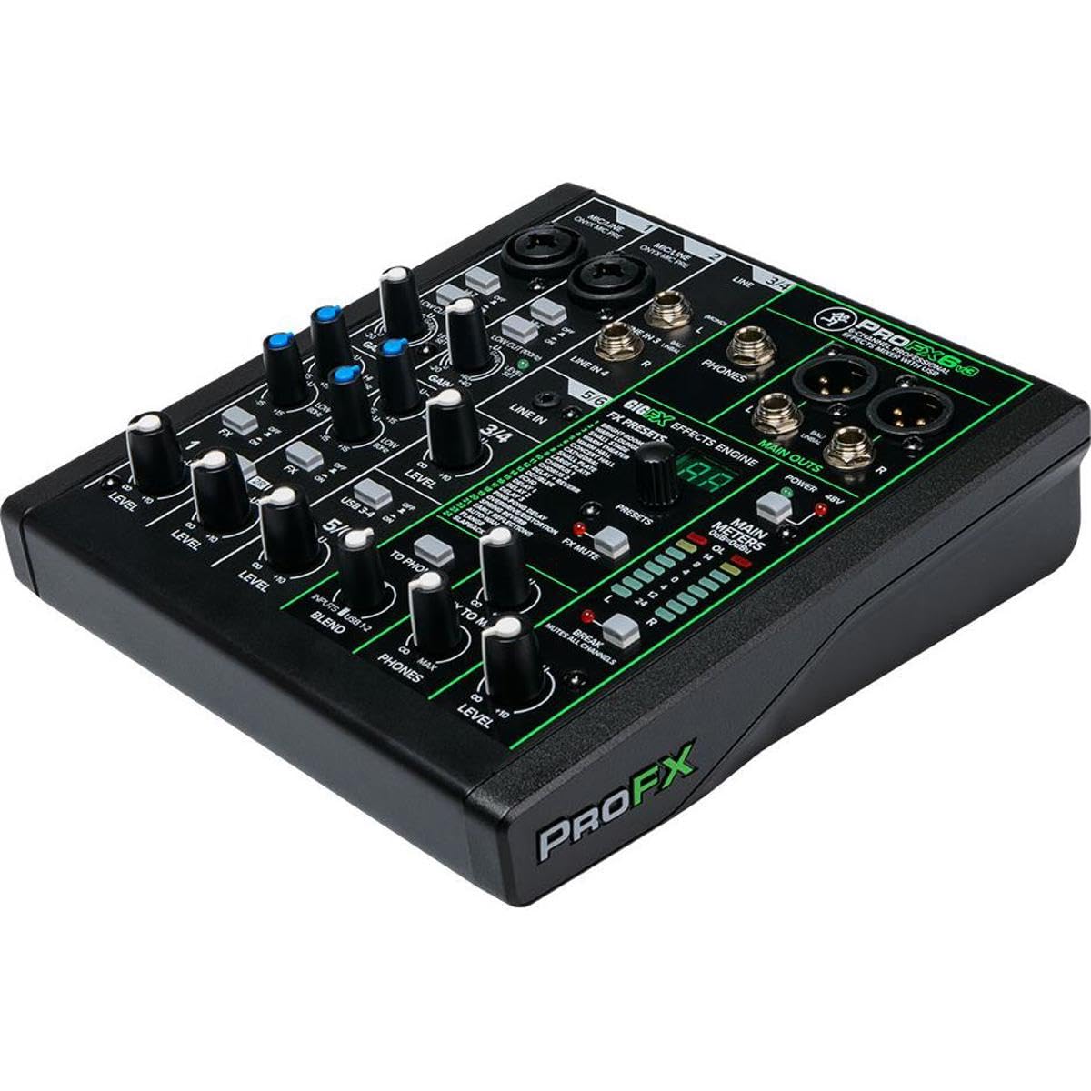 Mackie ProFX6v3 6-Channel USB Analog Mixer