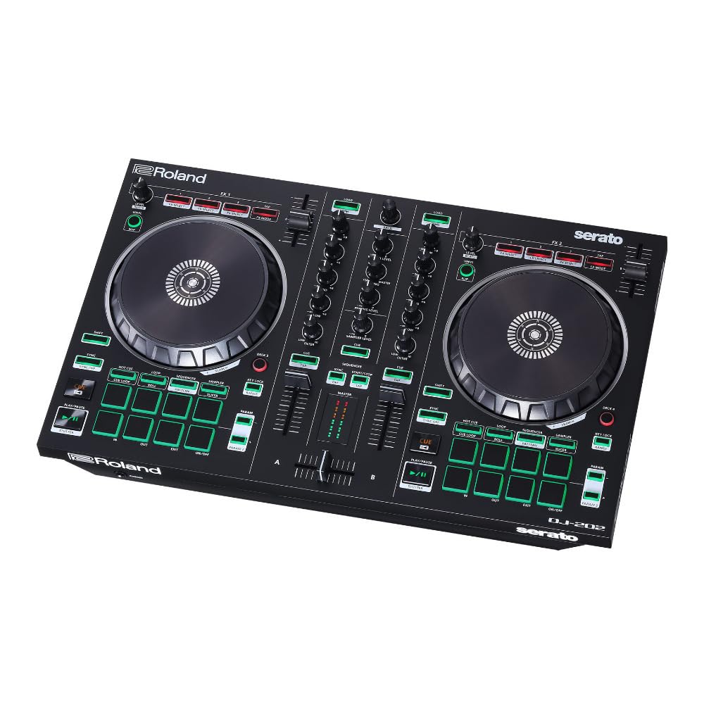Roland DJ-202 Compact 2-Channel DJ Controller