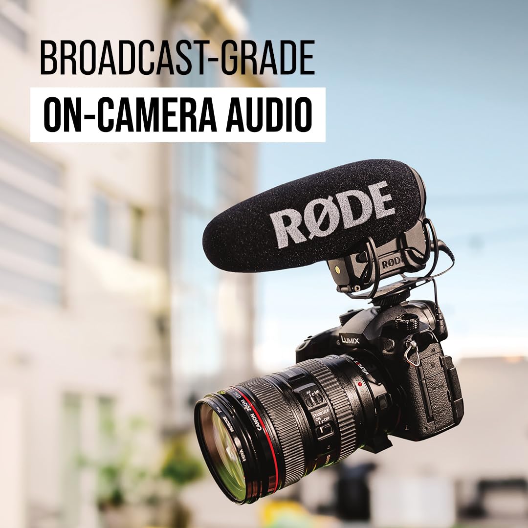 RØDE VMP+ VideoMic Pro+ On-Camera Shotgun Microphone