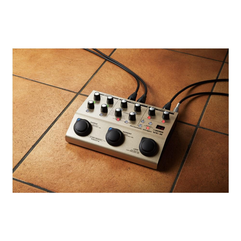 BOSS VE-8 Acoustic Guitar and Vocal Effects Processor