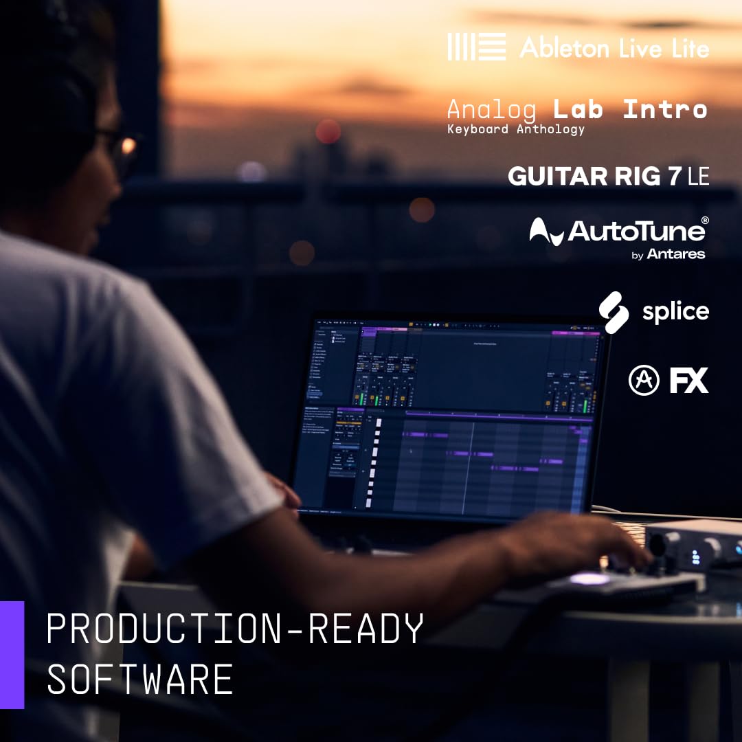 Arturia MINIFUSE REC PACK (BLACK) Recording Bundle