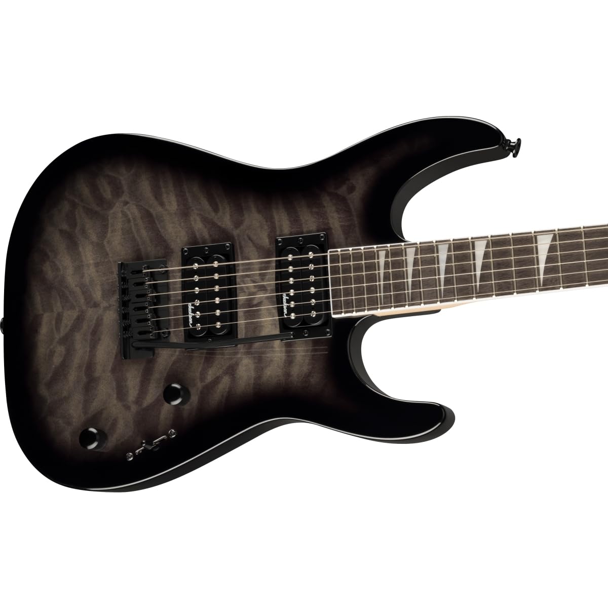 Jackson JS20 DKQ 2PT Electric Guitar - Transparent Black