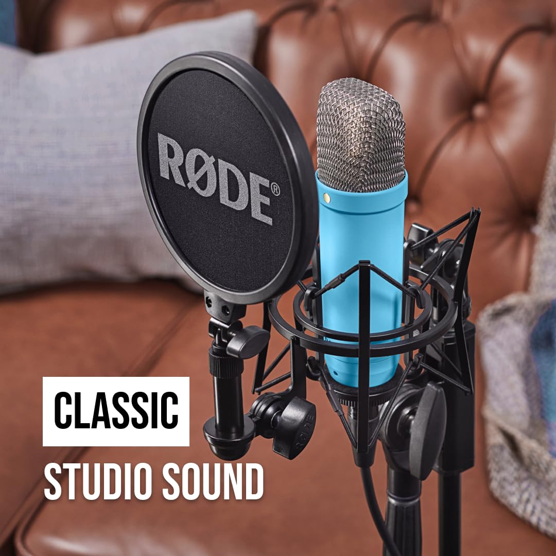 RØDE NT1SIGNATUREBLUE 1-Inch XLR Condenser Microphone