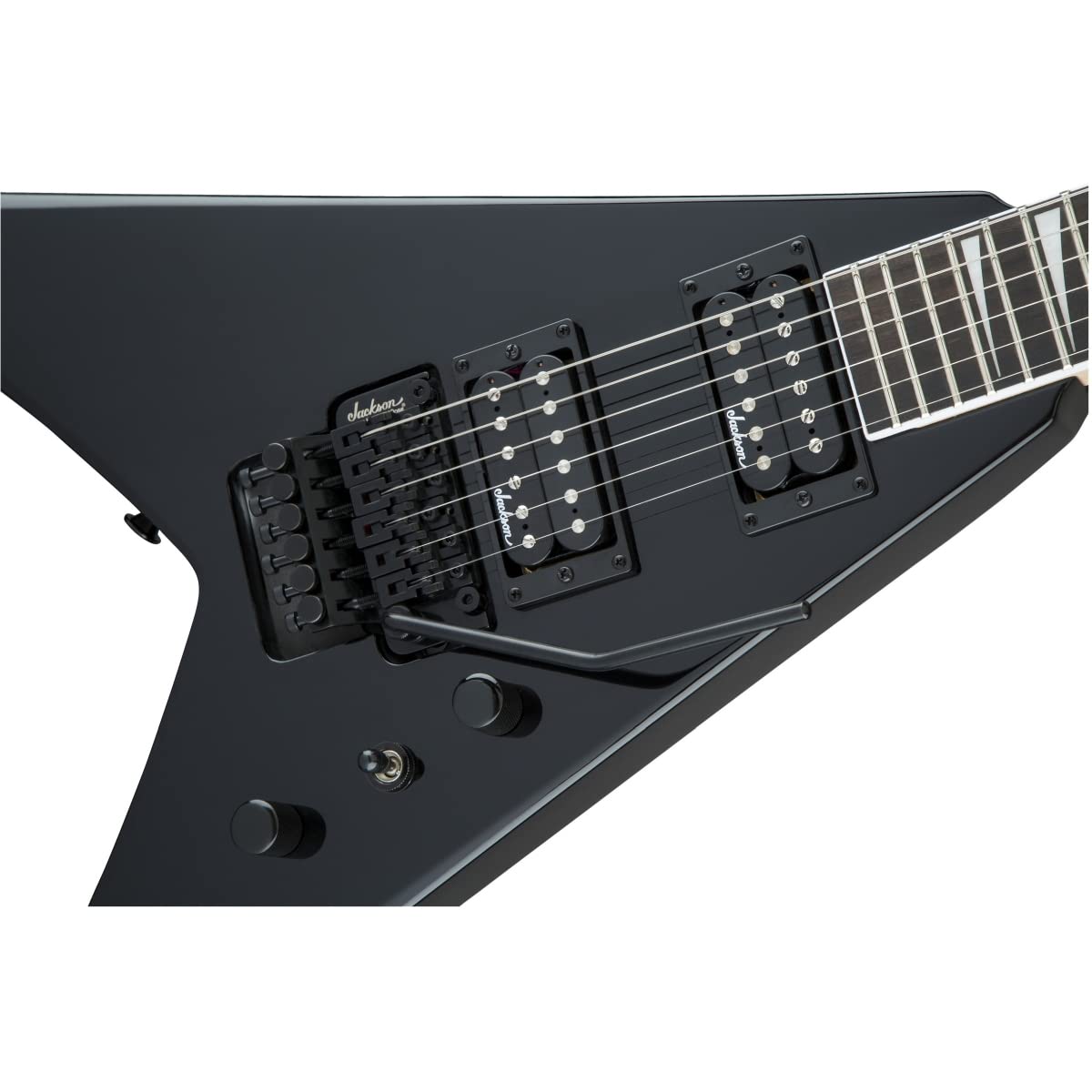 Jackson 2910224503 JS32 King V Electric Guitar, Gloss Black