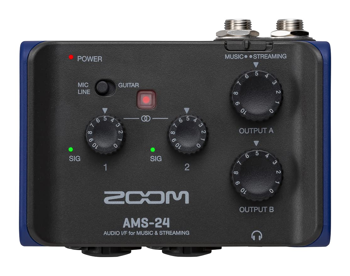 Zoom AMS-24 2-In/4-Out USB Audio Interface