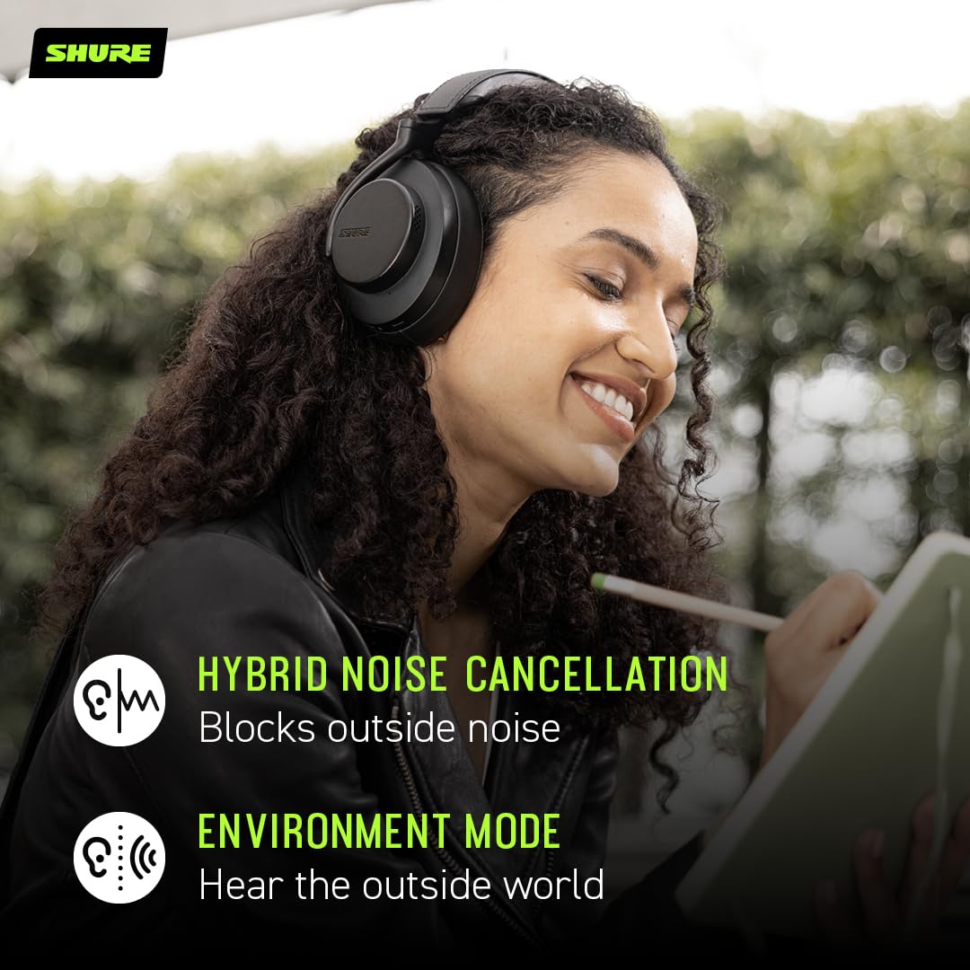 Shure SBH50G2-BK AONIC 50 Gen 2 Wireless Headphones