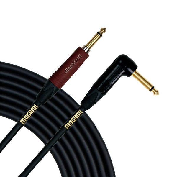 Mogami GOLD INST SILENT S 18R 18' Guitar Instrument Cable