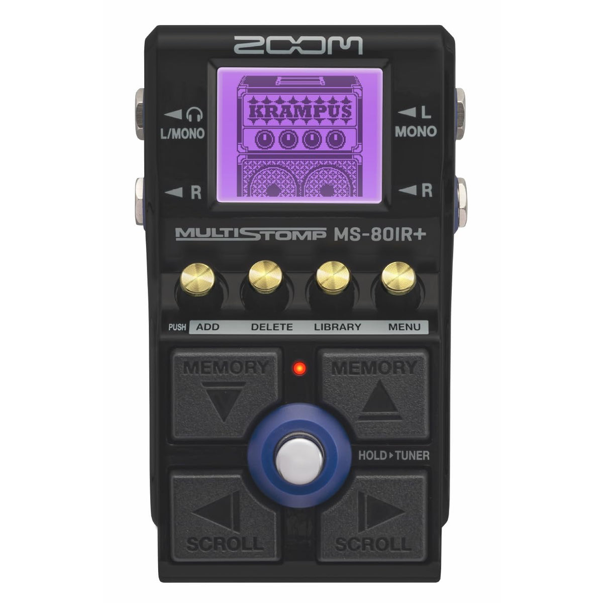 Zoom MS-80IR+ MultiStomp Amp & Cabinet Modeler Pedal