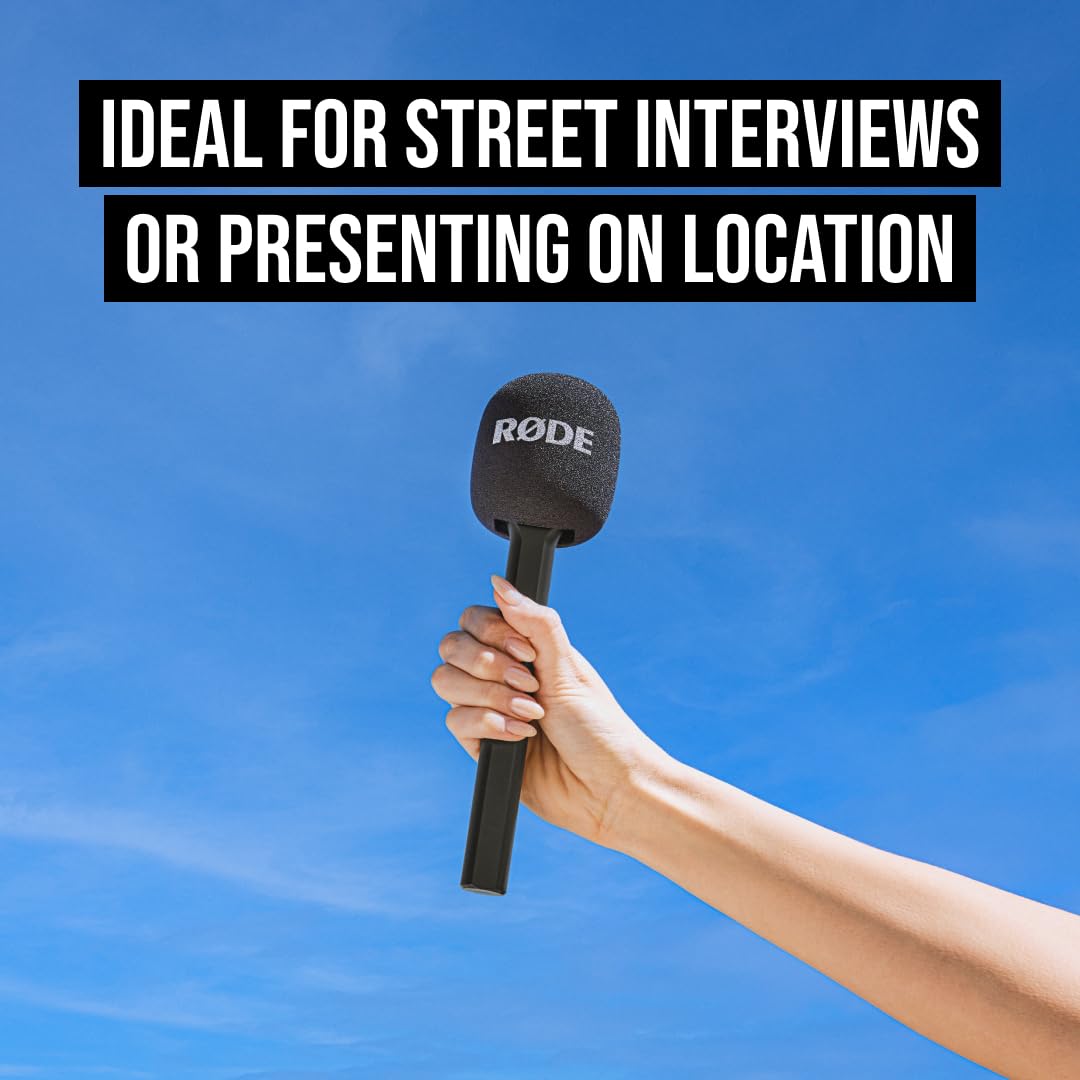 RØDE INTERVIEWGOBLK Handheld Wireless Microphone Adapter