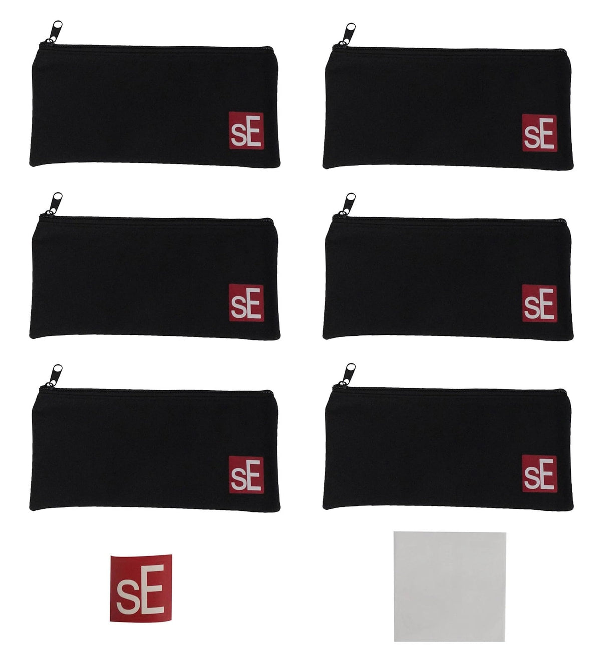 sE Electronics MP01-6P 6-Pack Nylon Microphone Pouches