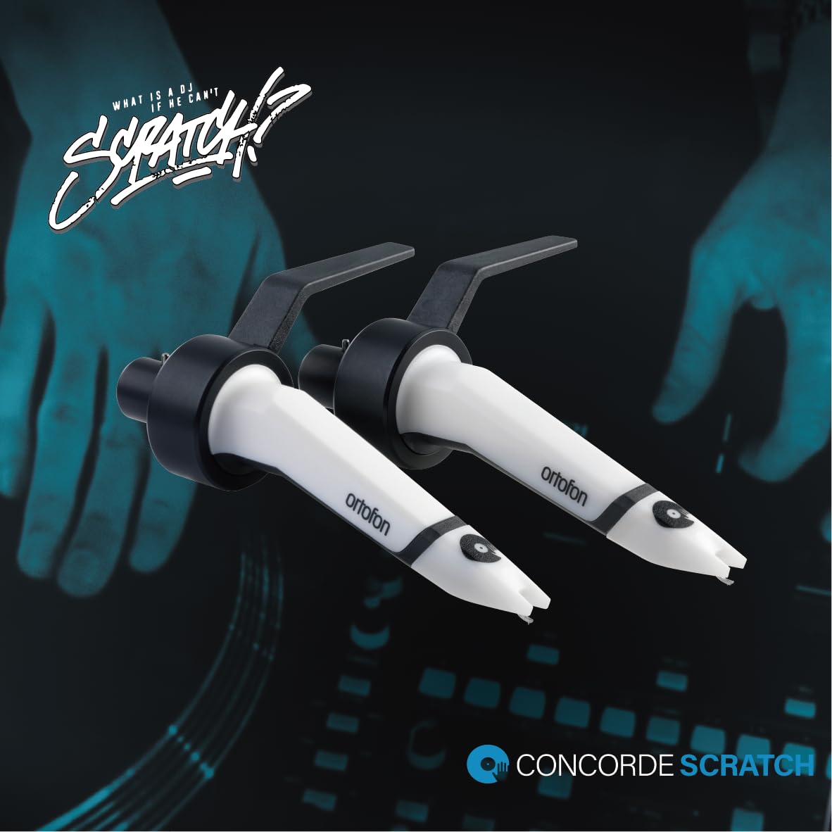 Ortofon CC-MK2 SCRATCH TWIN Concorde DJ Cartridge Twin Pack