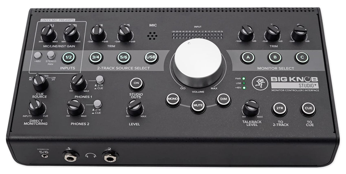 Mackie BIG KNOB STUDIO+US Monitor Controller & USB Interface
