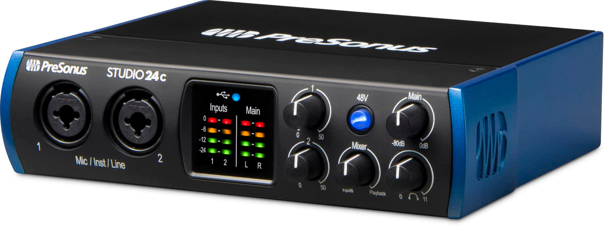 PreSonus Studio 24c 2x2 USB-C Audio Interface