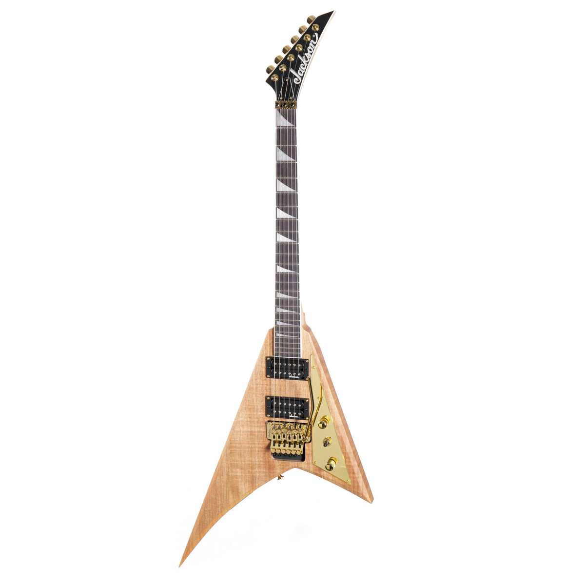 Jackson JS32 Rhoads MAH Electric Guitar, Natural