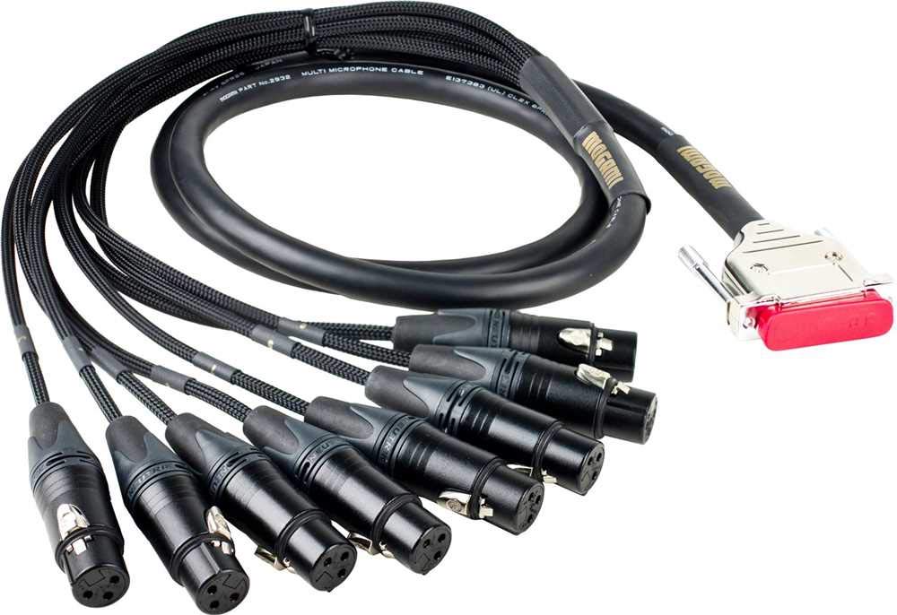 Mogami GOLD-DB25-XLRF-05 8-Channel DB25 to XLRF Cable