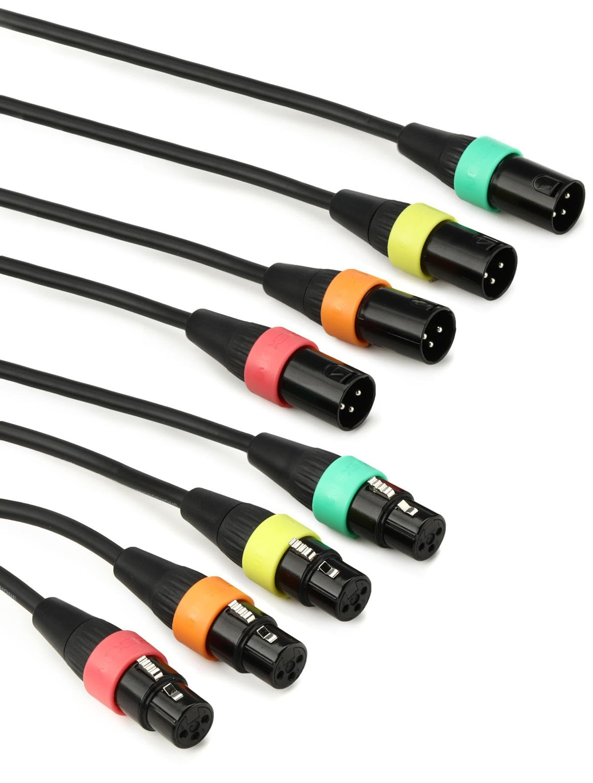 Zoom ZXLR4c/CP 8.2' XLR Microphone Cable 4-Pack