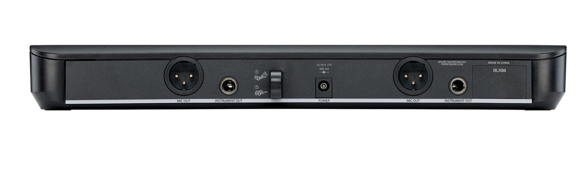 Shure BLX188/CVL-H9 Dual Lavalier Wireless System