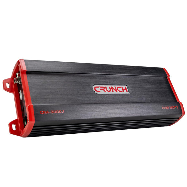 Crunch CRA-3000.1 3000W Class D Mono Car Amplifier